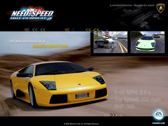 Need for Speed Hot Pursuit 2 - NFS - Tapeta - Wallpaper