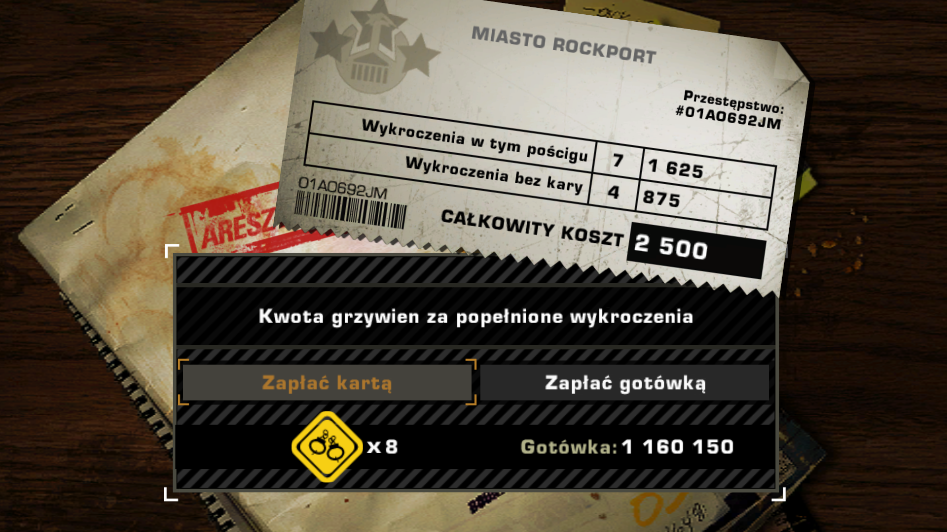 Aresztowanie - NFS - Need for Speed Most Wanted (2005)