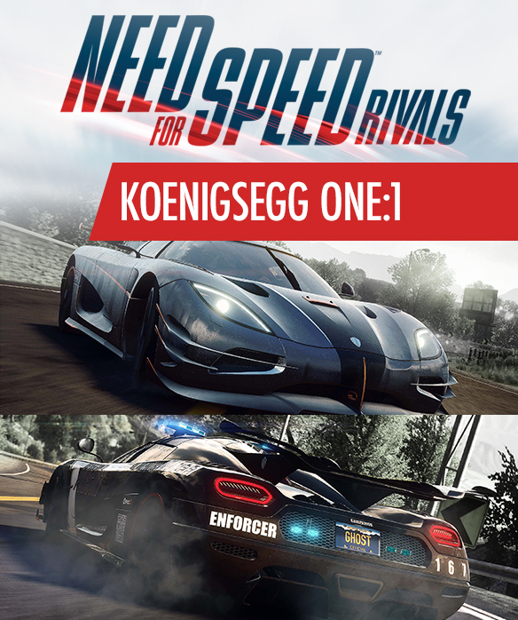 NFS - Need for Speed Rivals - Koenigsegg One:1