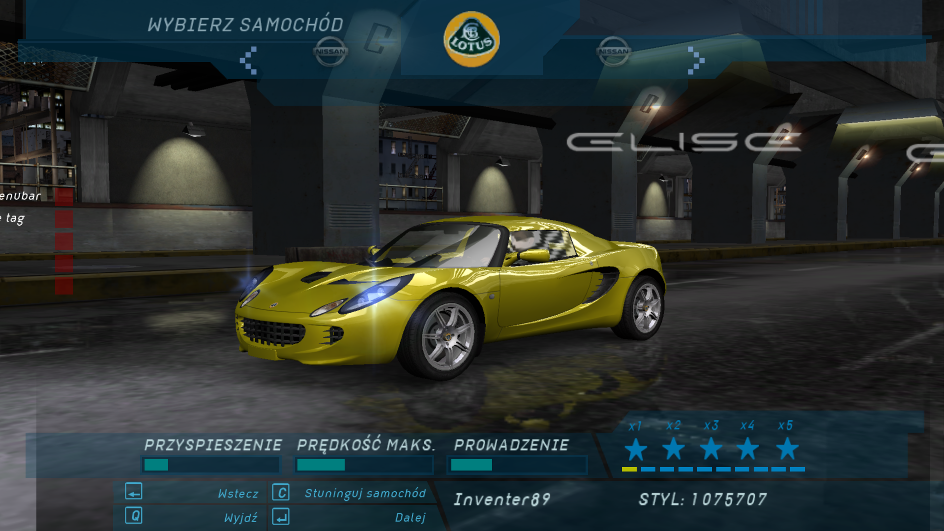 Nowe samochody - NFS - Need for Speed Underground
