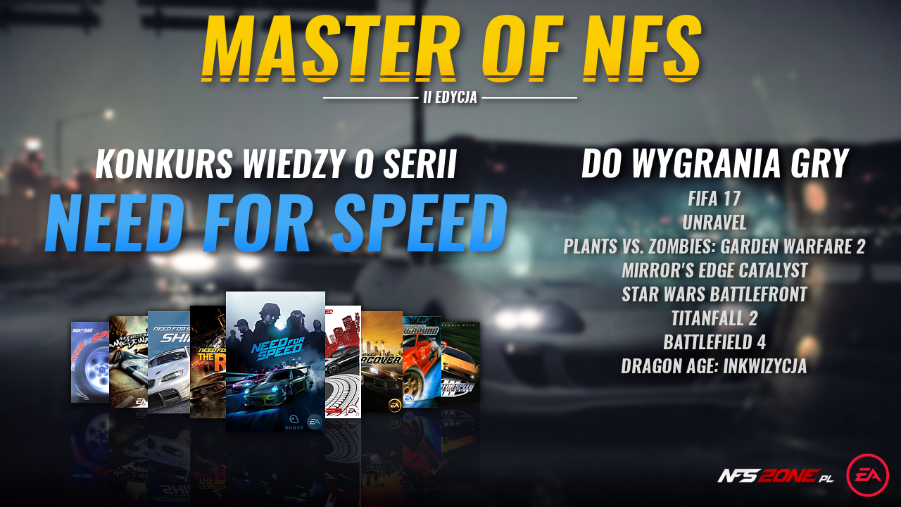 NFS - Need for Speed - Konkurs Master of NFS