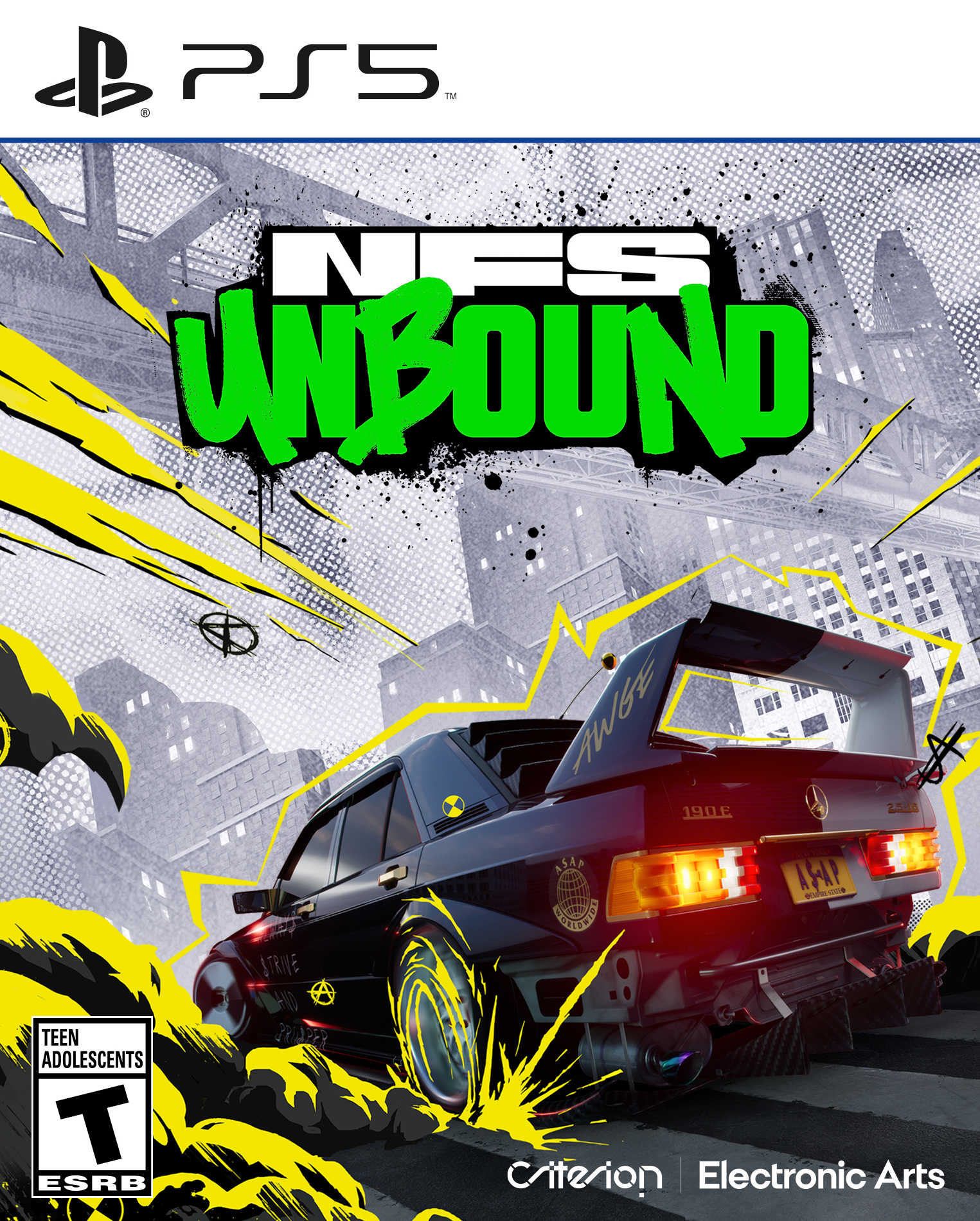NFS - Need for Speed Unbound - okładka PS5