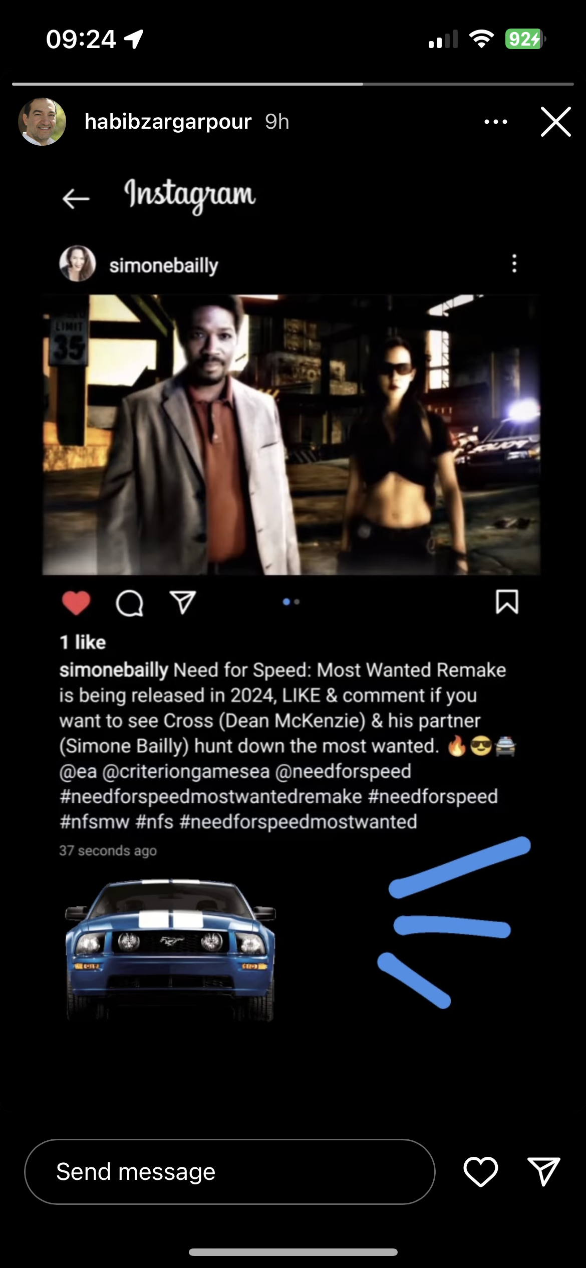 NFS - Need for Speed Most Wanted remake