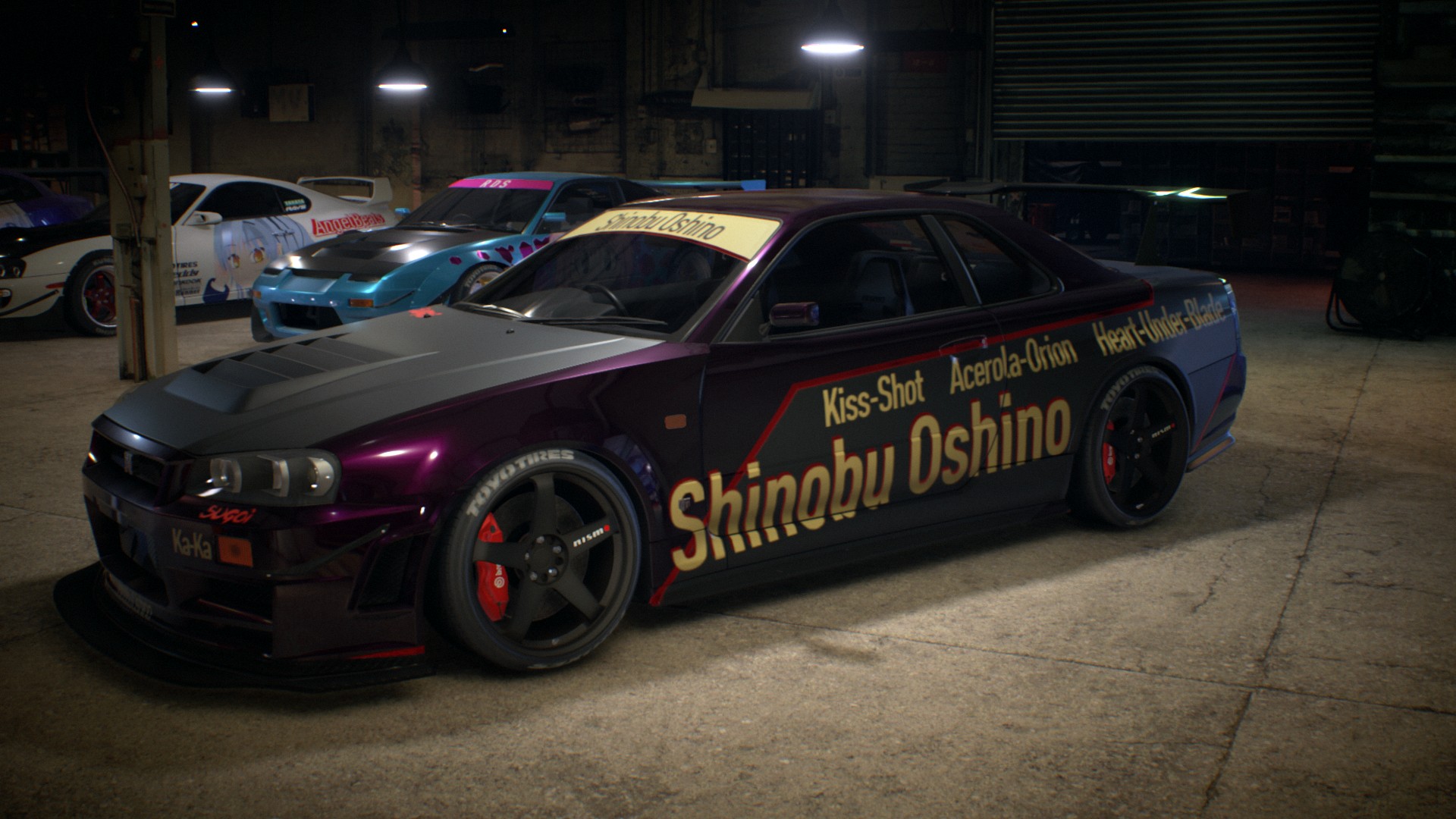 Showroom: R34 Shinobu Oshino (Anime) - Need for Speed Polska - polskie  centrum serii Need for Speed!