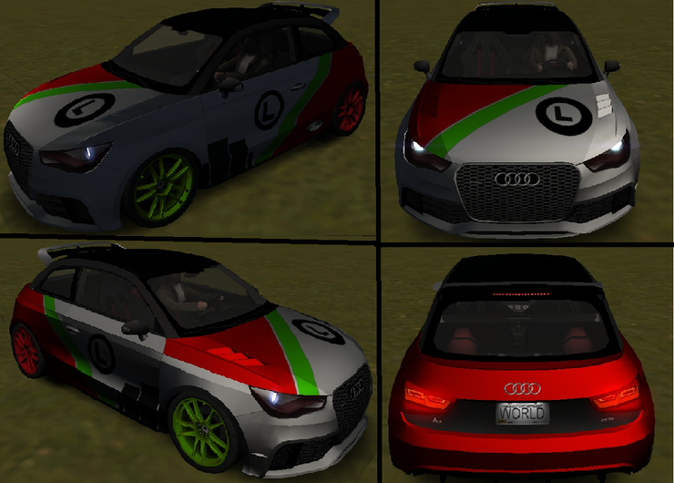 Audi A1 CS Quattro \"Legia\"