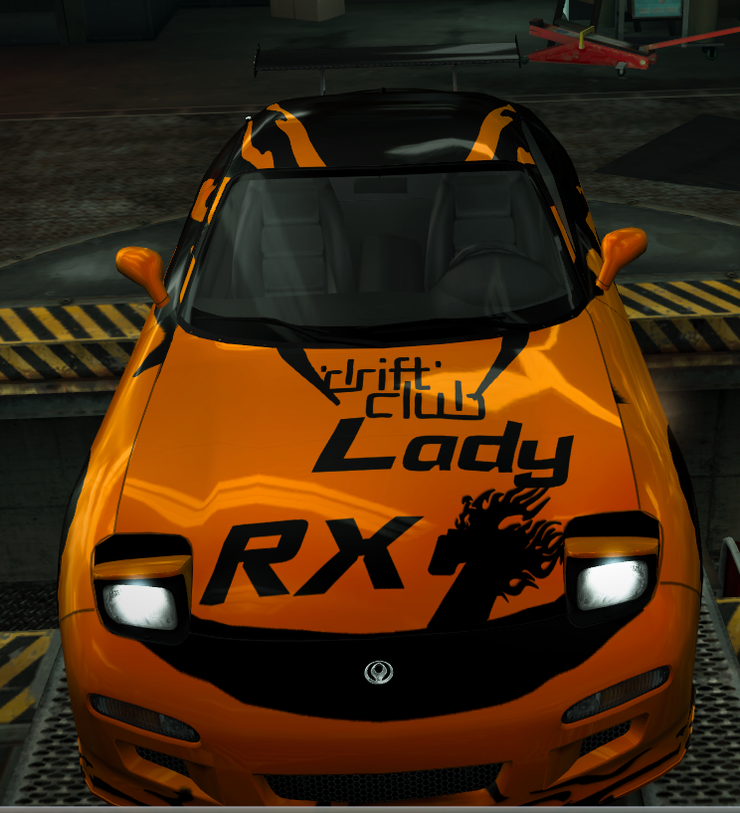 RX-7 Drift lady