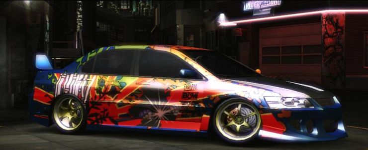 Mitsubishi Lancer Evo "Kaleidoscope"