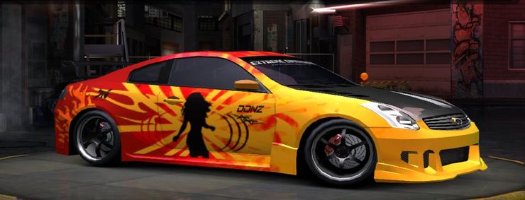 Infiniti G35 "Fire Babe"