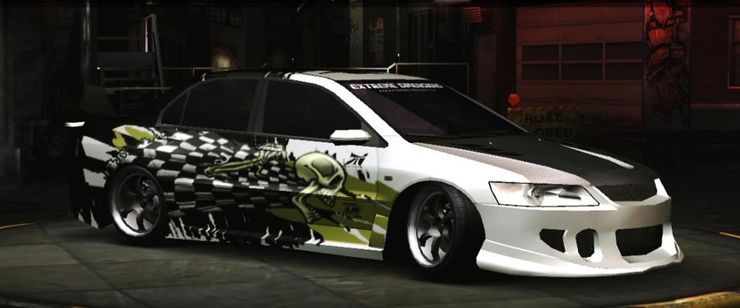 Mitsubishi Lancer Evo "The Curtain"