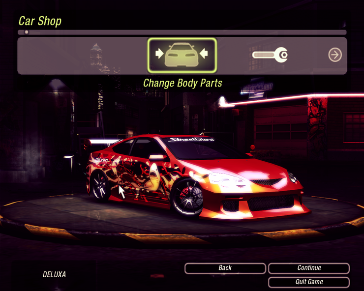 Acura RSX "Bloody Shark"