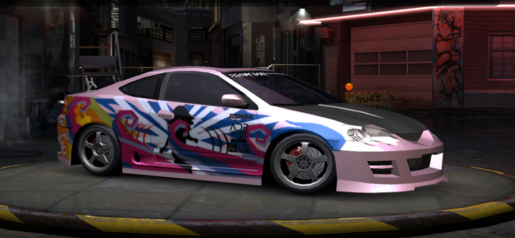 Acura RSX "Alice In Wonderland"