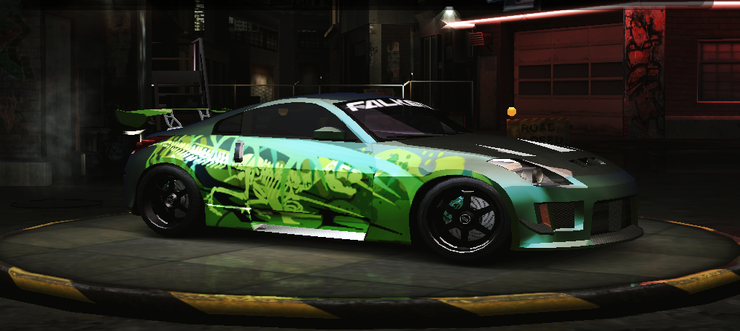 Nissan 350z "Prehistoric Pilgrim"