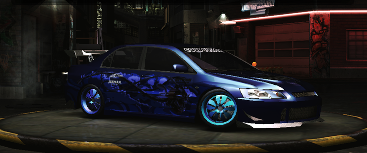 Mitsubishi Lancer Evo "Cold Skull"