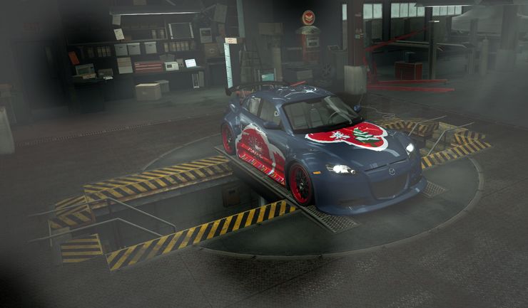 Mazda RX-8 "Christmas car"