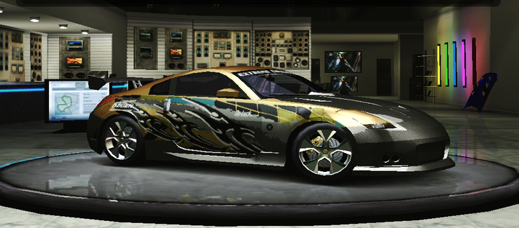 Nissan 350z "Goldrush"