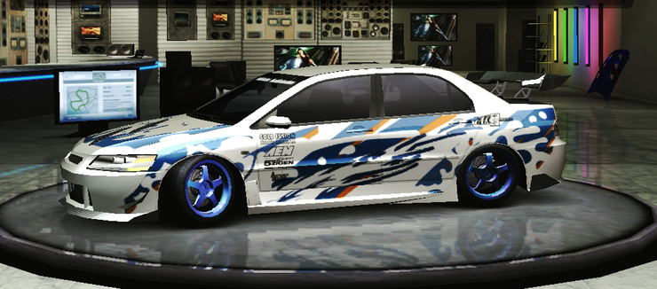 Mitsubishi Lancer Evo "White Noise"