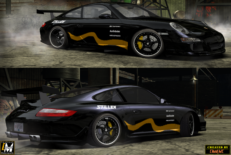 Black Porsche