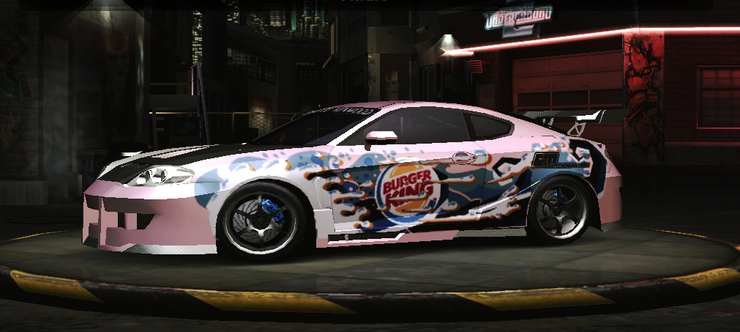 Hyundai Tiburon "Burger King"