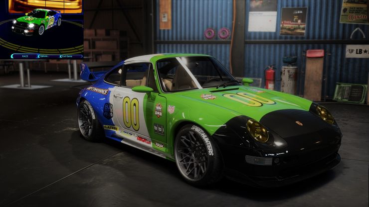 NFS HS Bonus Porsche 911 Turbo