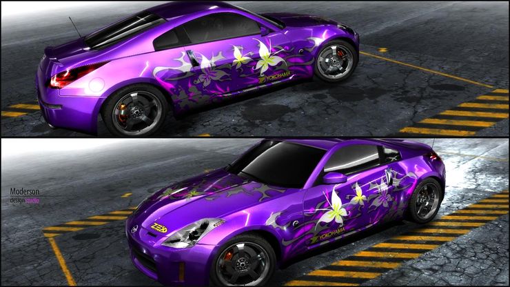 Nissan 350z for girls by Moderson