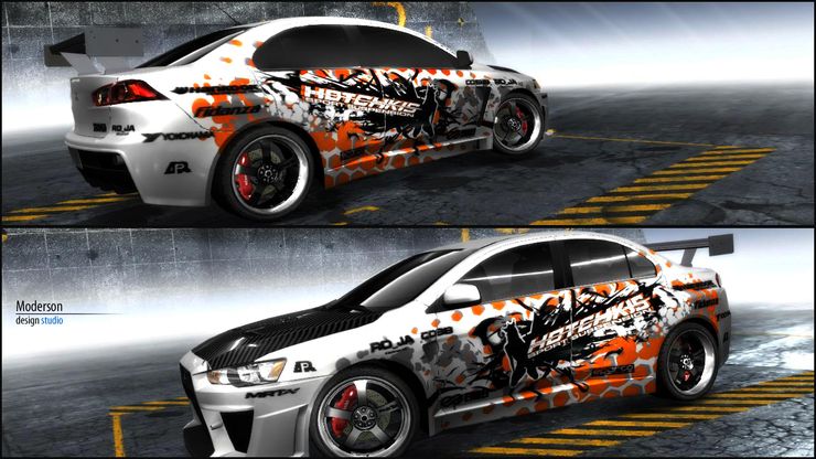 Mitsubishi Lancer X by Moderson