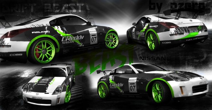 Nissan 350Z "Drift Beast"