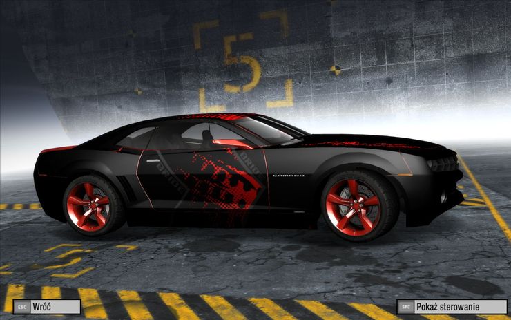 Chevrolet Camaro Concept Black-Red-Grey Edition