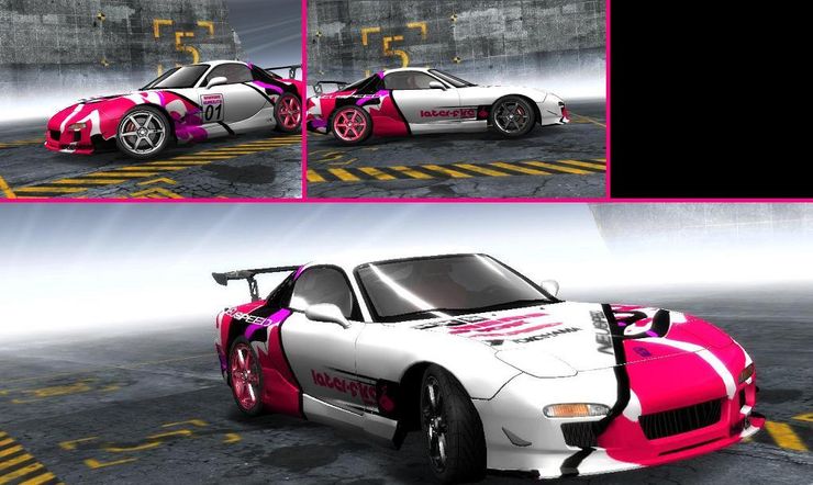 Mazda RX-7 NFS team