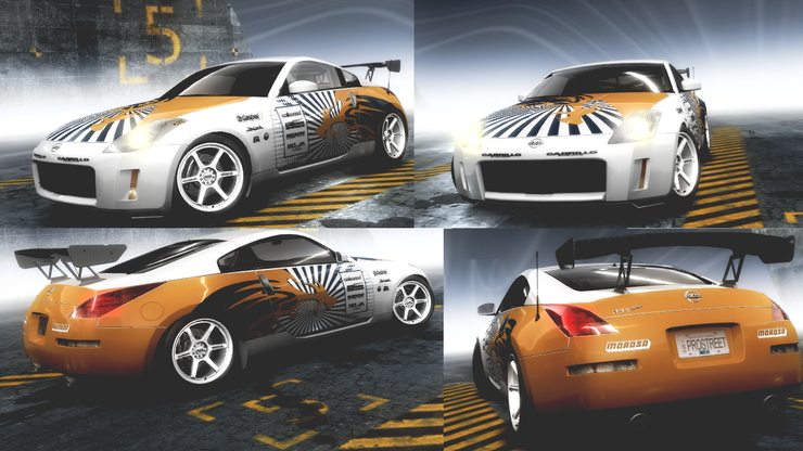 Nissan 350z by Bazyl