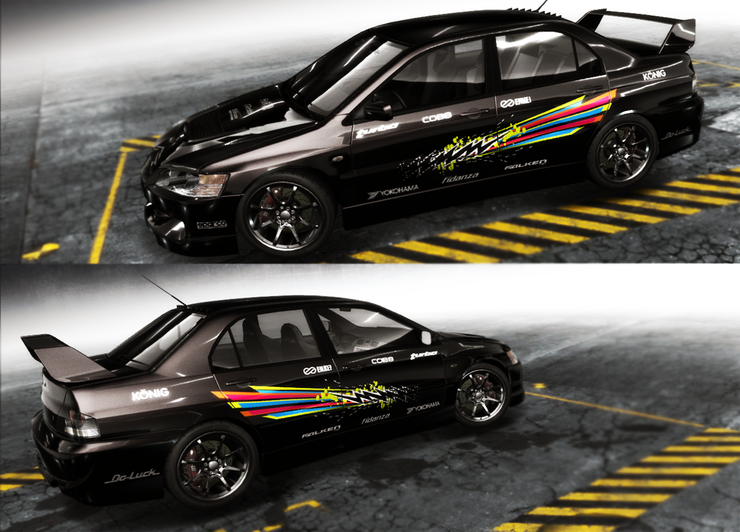 Mitsubishi Lancer "new" by Bazyl