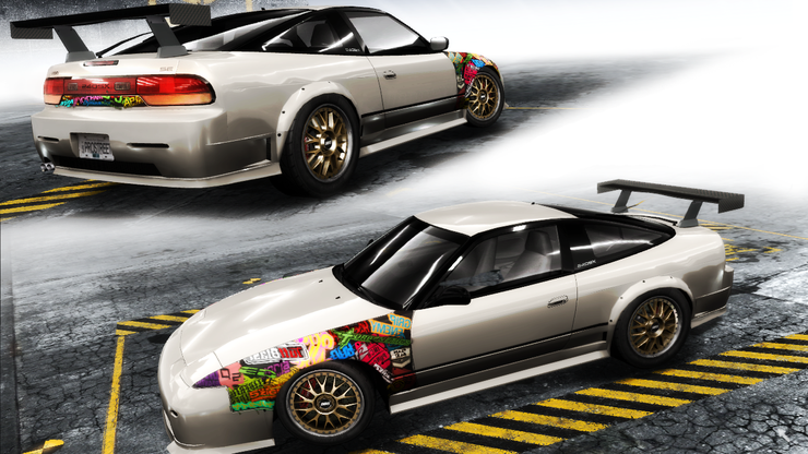 Nissan 240SX "new" by Bazyl