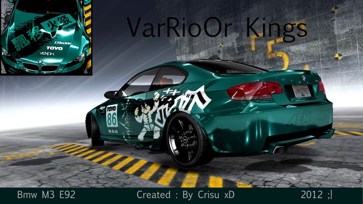 Bmw M3 E92 ,, Varrioor Kings ''