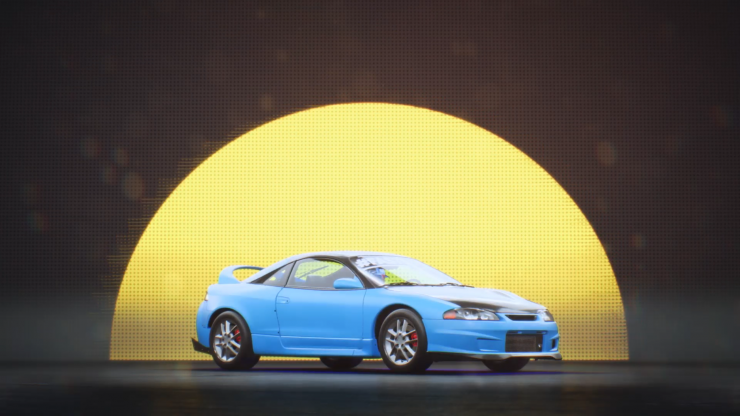 toyota supra blue